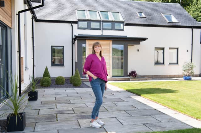The Courtyard Farmhouse, Between Falkirk & Linlithgow, is owned by Jill and her husband David.