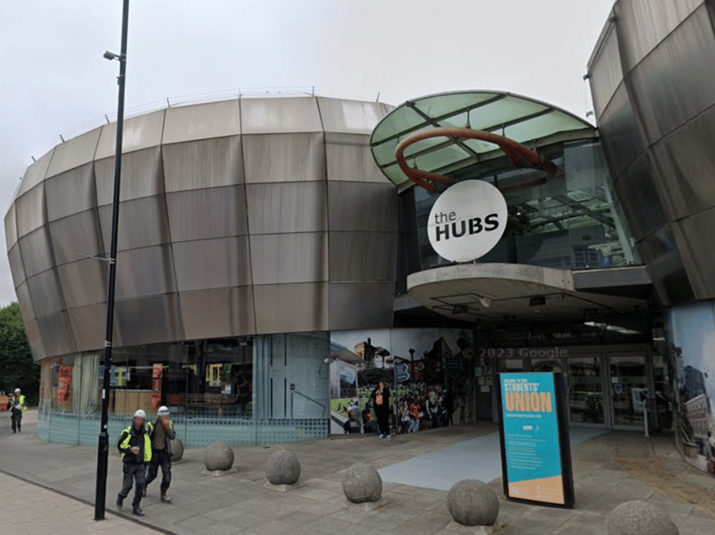 The university is looking at 'several options' for the Hubs, which started life as the National Centre for Popular Music.
