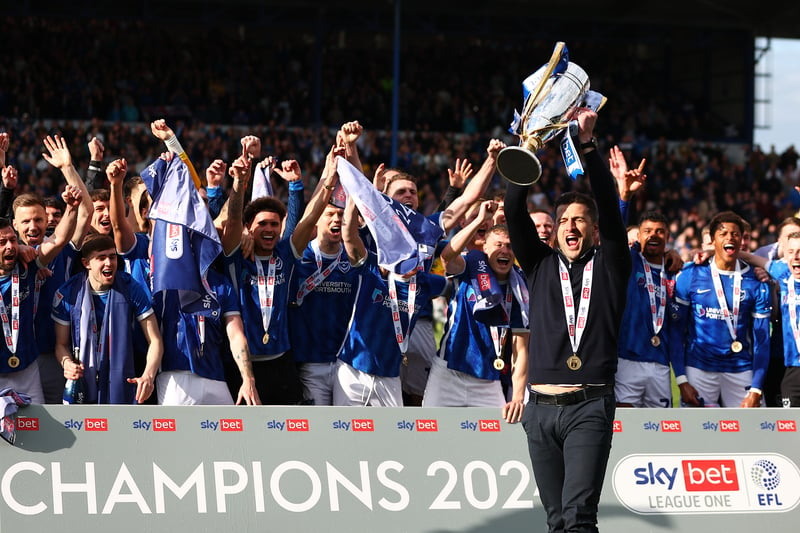In their last title success in League Two, Pompey were top of the table for all of 34 minutes as they topped the division on the final day. It was a very different story this time with Mousinho men top of the pile for 214 days.