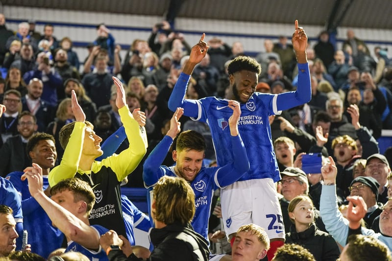 Pompey had hit a wobble spell around Christmas with one league win in six, but success at Fleetwood was the catalyst for a 17-game unbeaten run which culminated in title glory against Barnsley. Twelve wins and five draws made up the outstanding sequence.