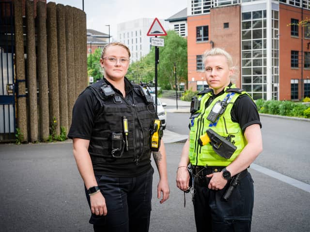 Left to right: PC Nicola Burn & PC Anna Kelsey