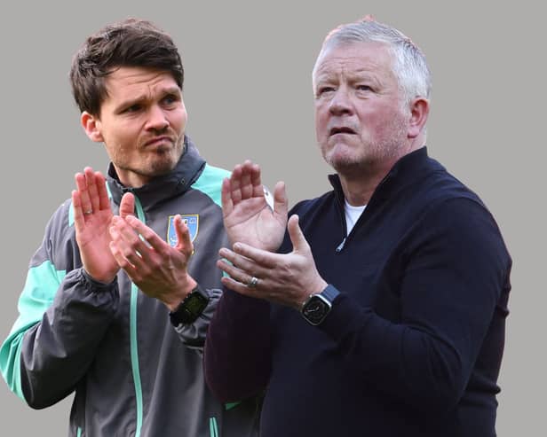 Sheffield Wednesday coach Danny Rohl and Sheffield United boss Chris Wilder will go head-to-head in the Championship next season (Getty Images)