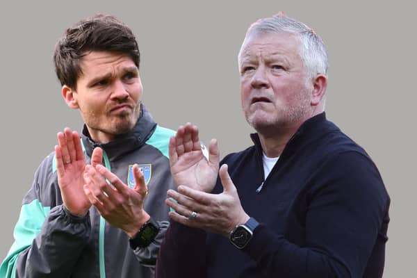 Sheffield Wednesday coach Danny Rohl and Sheffield United boss Chris Wilder will go head-to-head in the Championship next season (Getty Images)