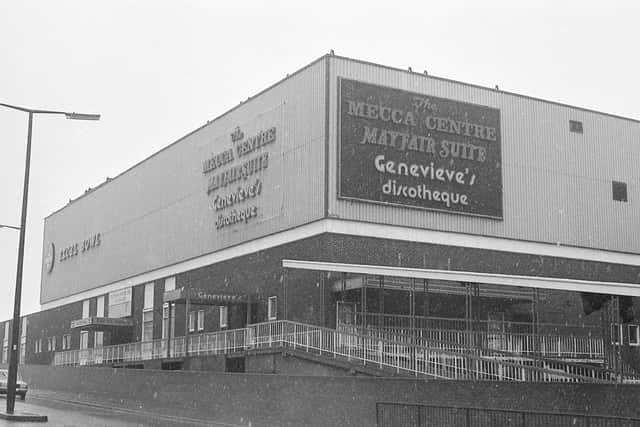 The Mecca Centre is remembered by many for its revolving dance floor - although some Echo readers reckoned it wasn't the greatest idea after a few drinks.