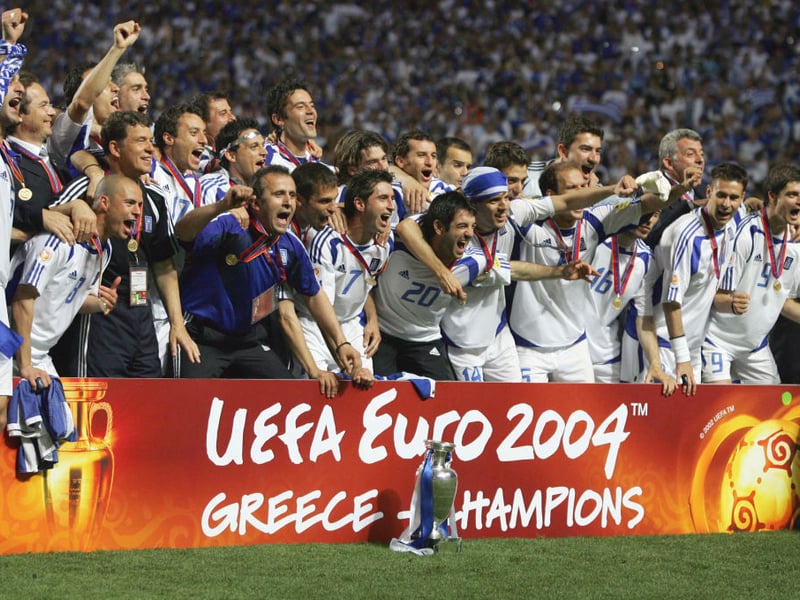 One of the biggest shocks in major tournament history saw Greece lift the 2004 European Championship. They defeated European giants France, Czech Republic and finally Portugal in the final of the competition.