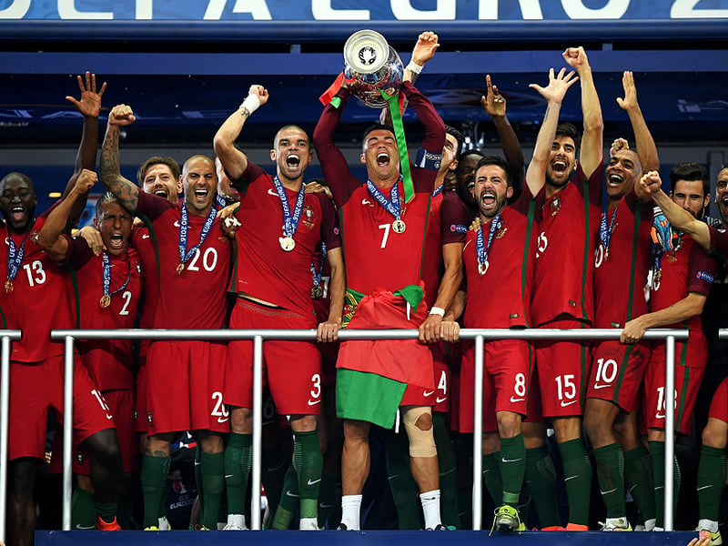 Cristiano Ronaldo and his Portugal team won their one and only European Championship when they defeated France 1-0 after extra time in the Euro 2016 final.