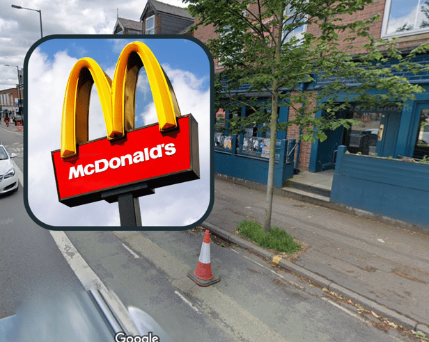 McDonald's has applied to open in the former Amaro Lounge on Ecclesall Road