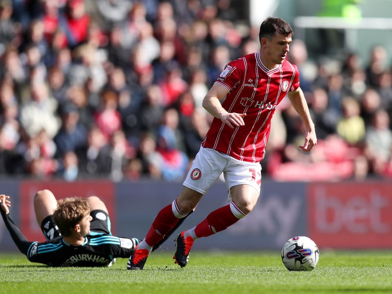 Bristol City's most valuable player, Jason Knight, is worth €5m