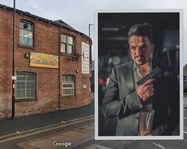 Peter Andre is set to star in an action movie, called Bullet, being filmed at locations in Sheffield including the Muscle Madness gym in the city. Photo: Google / Darksky Entertainment