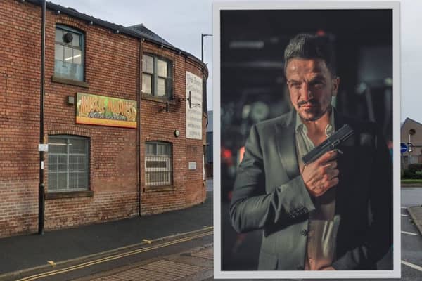 Peter Andre is set to star in an action movie, called Bullet, being filmed at locations in Sheffield including the Muscle Madness gym in the city. Photo: Google / Darksky Entertainment