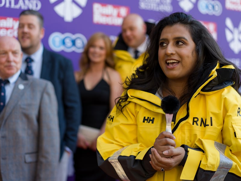 The RNLI were recognised with a special recognition award at the event. 