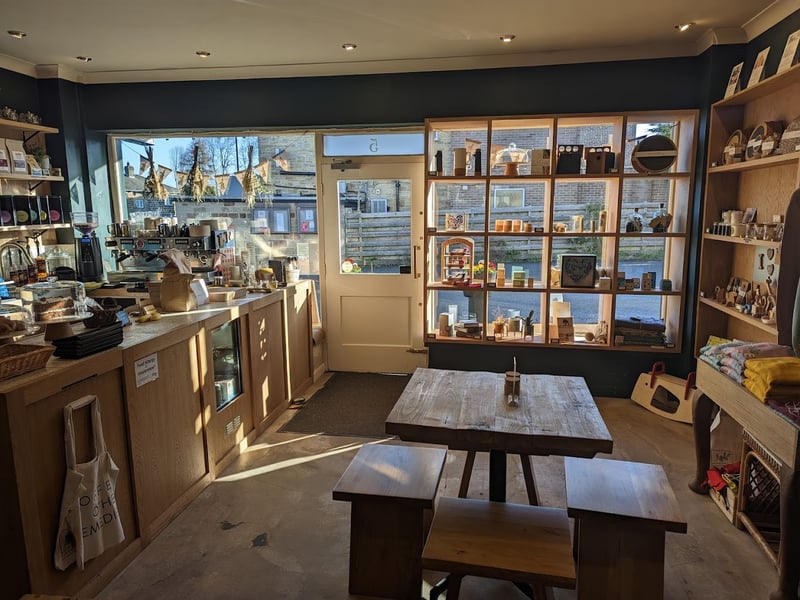 Apotheco, in Collingham, has also made the list. The family-run business offers speciality coffee in its sustainable homewares shop.