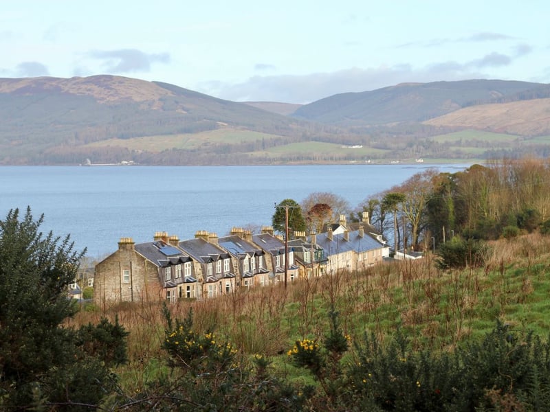 A second entry on the list on the Island of Bute, a property in Port Bannatyne will set you back an average of £119,951.