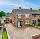 This semi-detached family home is found on the other side of Sheffield's border with Derbyshire.