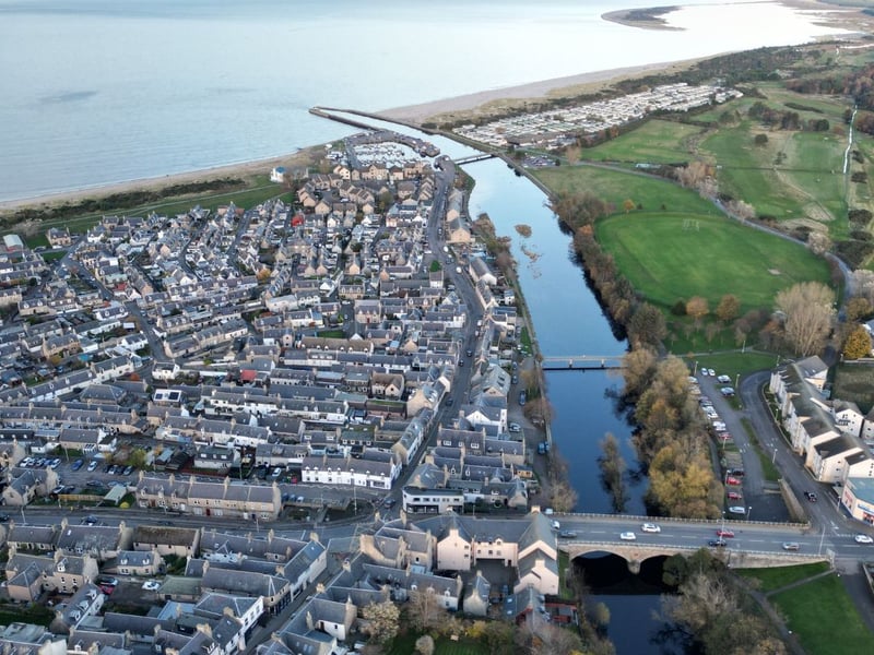 Completing our list is is the Highland town of Nairn, which has also seen property prices rise by seven per cent between 2022 and 2023 - from £234,470 to £250,928.