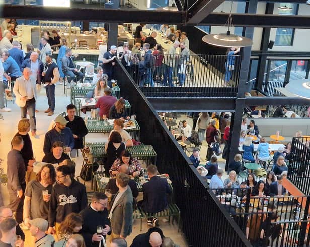 Cambridge Street Collective hosted a VIP launch party on May 22 ahead of the official opening. It is Europe's largest 'purpose built' food hall.