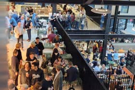 Cambridge Street Collective hosted a VIP launch party on May 22 ahead of the official opening. It is Europe's largest 'purpose built' food hall.