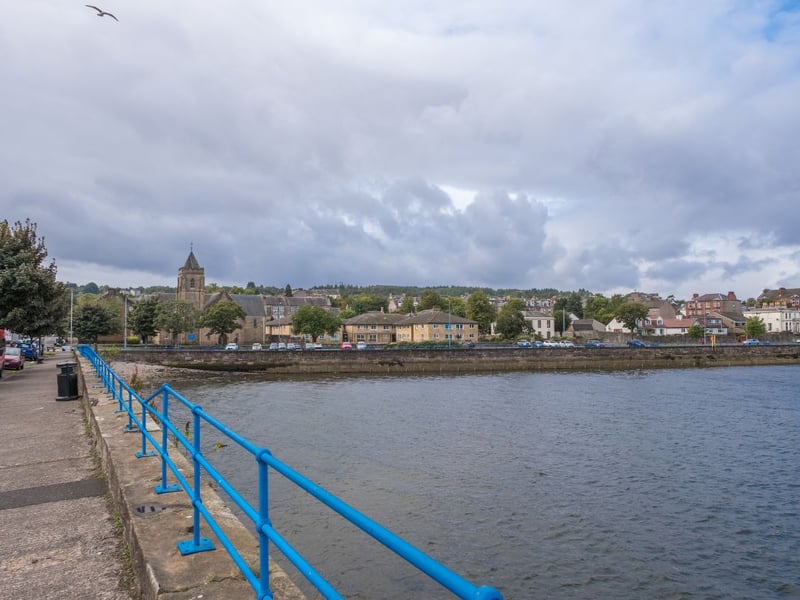 The second of three Scottish coastal towns that have seen property prices rise by 10 per cent between 2022 and 2023 is Greenock. The average home in the Inverclyde town has increased from £97,608 to £107,111.