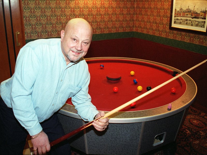 Dave Christie from the Royal Oak in Poulton which was the first pub in the UK to try out a whirlpool pool table. Did they catch on?