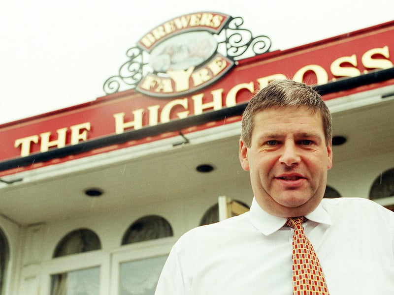 Landlord of the Highcross pub, Poulton Nigel Wilde