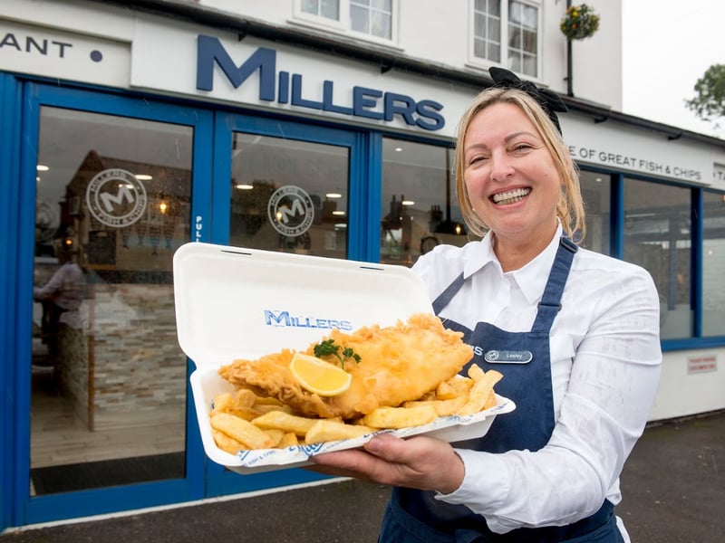 One of my favourite places to visit is York for the Shambles but also Millers Fish and Chips in Haxby is outstanding.
