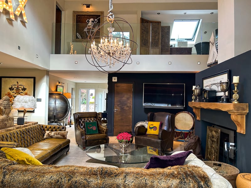 Kirtle Water Grange's interior is designed for entertaining