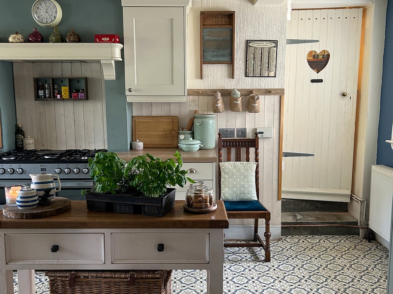 The kitchen at Old Manse