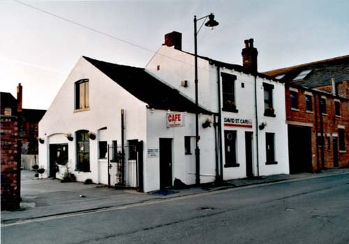 Did you enjoy a drink and a bite to eat here back in the day? David Street cafe pictured in November 1999.