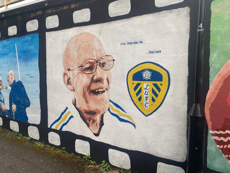 The 'Keeping In Touch' mural features a selection of pieces that reference the city's sporting heritage.