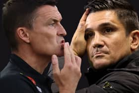 Former Sheffield United boss Paul Heckingbottom and ex-Sheffield Wednesday manager Xisco Munoz (Getty Images)