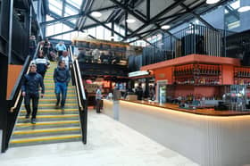 Cambridge Street Social food hall in Sheffield city centre, which is the 'largest' purpose-built food hall in Europe, opened to the public on Thursday, May 23.