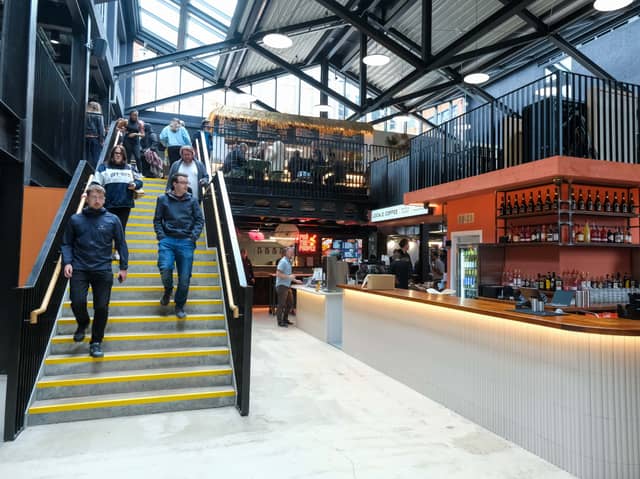 Cambridge Street Social food hall in Sheffield city centre, which is the 'largest' purpose-built food hall in Europe, opened to the public on Thursday, May 23.