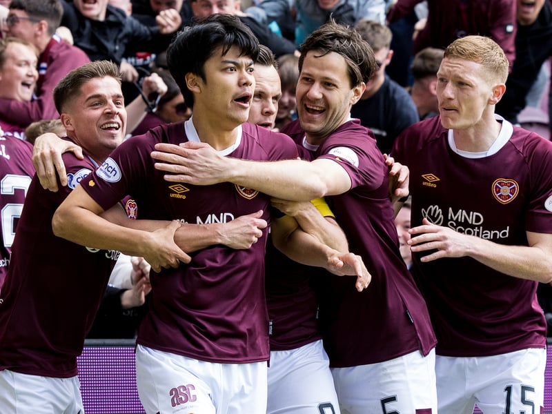 Hearts finished fourth in the Premiership after 50 games in all competitions. They won 19 matches, drew 9 and lost 22, scoring 75 goals and conceding 80.
