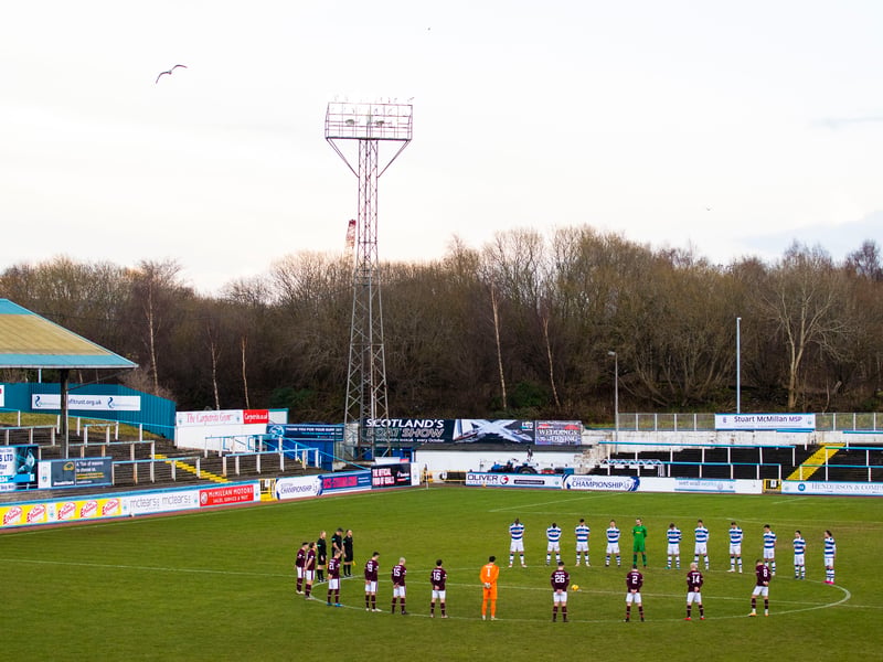 Hearts finished first in the Championship after 35 games in all competitions. They won 22 matches, drew 7 and lost 6, scoring 77 goals and conceding 34.