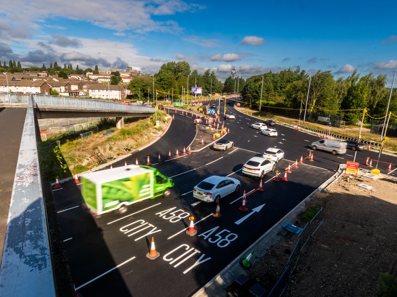 The improvements are needed to allow traffic to flow more freely at the gyratory, as the junction currently experiences large queues of traffic at peak times, causing delays for motorists and bus users.