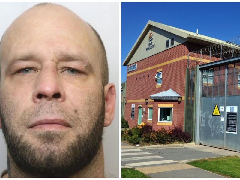 Daniel Brearley, 46, who had been living at Elizabeth Street in Elland, was jailed for 28 months. He was found guilty after a trial of sexually assaulting a voluntary prison worker who was helping him with his impending release from Wetherby Category C prison in October 2021.