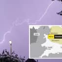Sheffield is in for thunderstorms on Bank Holiday Sunday, May 25, with a yellow weather warning in place for around midday.