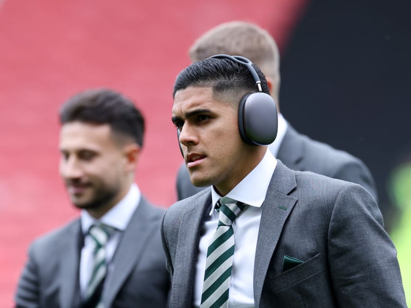 Luis Palma's Celtic impact was going to be off the bench, if any, after being named amongst the subs.