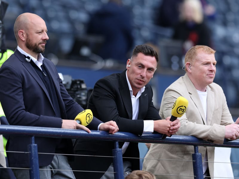 The Celtic and Rangers heroes were out in force.