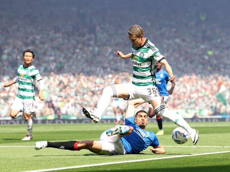 Both sets of players were going hammer and tongs in search of a goal.