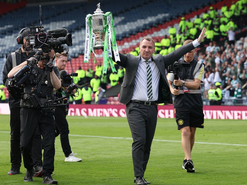 A final wave from the boss, with Celtic fans next seeing him in pre-season
