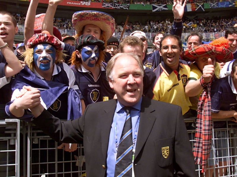 The late, great Craig Brown is one of just two managers that have managed Scotland in two major tournaments alongside Andy Roxburgh (though Steve Clarke will become the third at Euro 2024). He led Scotland at both Euro 1996 and France 1998 but had a win ratio of just 16.6% at major tournaments compared to his impressive 45.07% overall record. His tournament record is as follows: P6, W1, D2, L3, GF: -5.