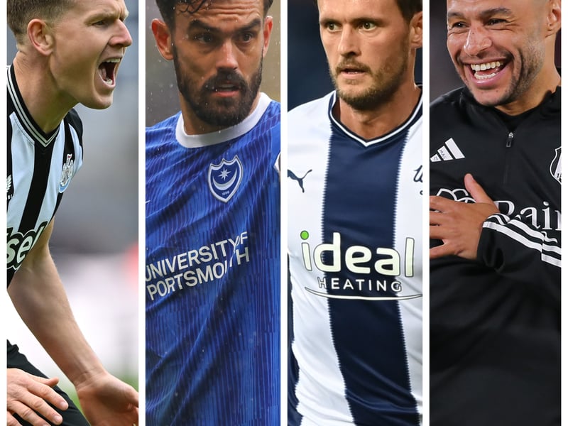 From left to right: Matt Ritchie, Marlon Pack, John Swift and Alex Oxlade-Chamberlain are all from Portsmouth area and make a powerful squad with others born locally and those who came through the club's academy.