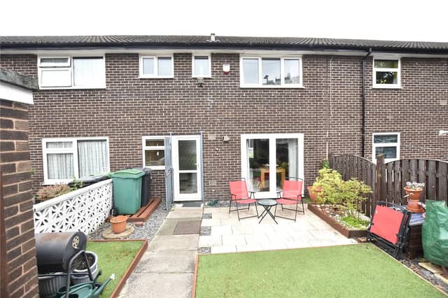 This home with a cosy enclosed garden on Shakespeare Close is for sale for £155,000.