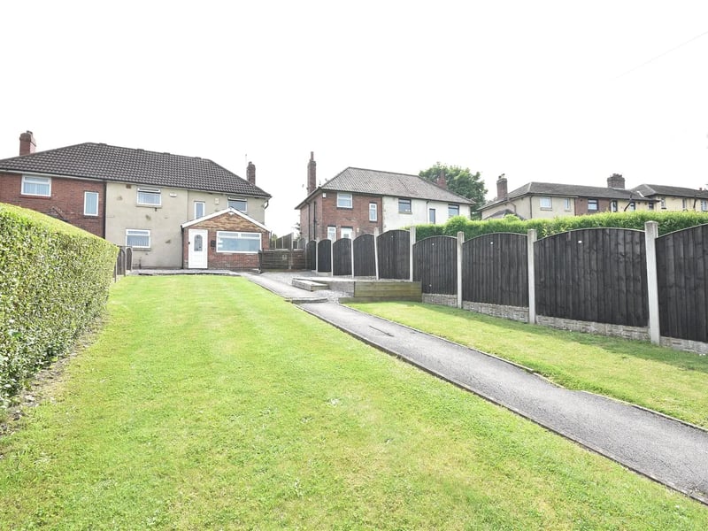 On Rookwood Crescent is this home which is on the market for £195,000.