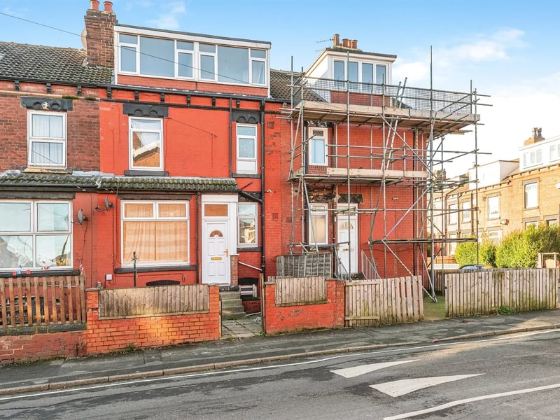This three bedroom house on Seaforth Avenue is on the market for £120,000.