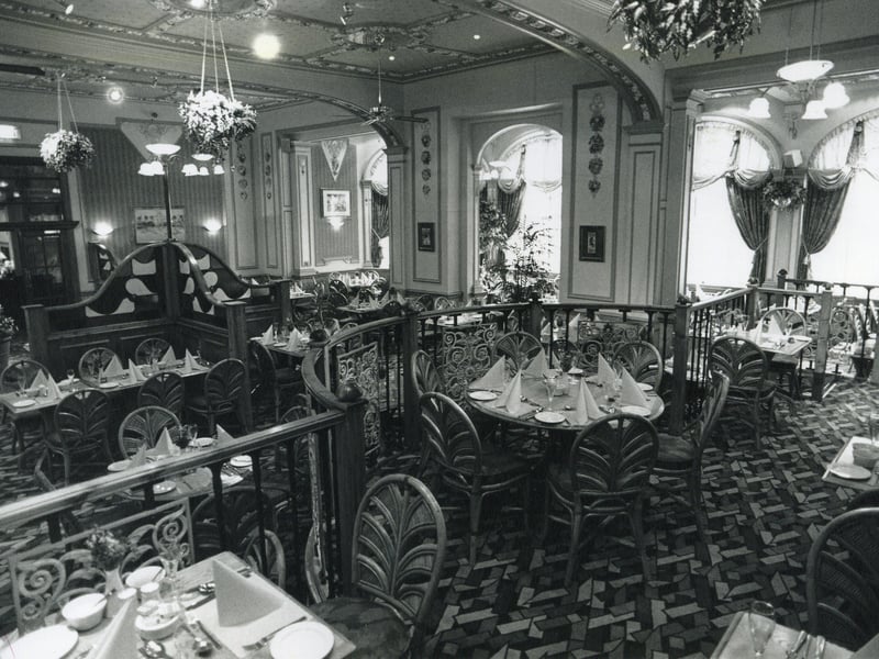 Inside the Clifton Hotel in 1990