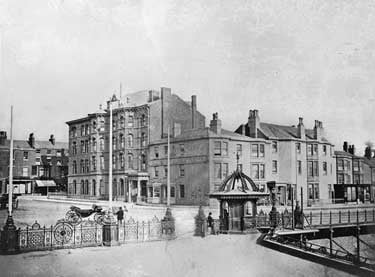 A very early image of the Clifton Hotel