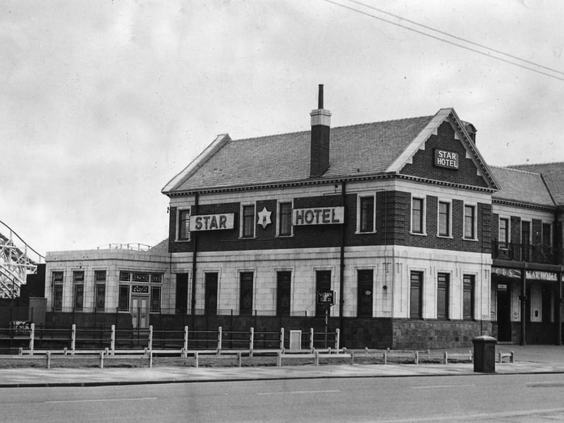 The new Star Hotel , South Shore, Blackpool, opened in 1932, it was built in front of the old Star Inn