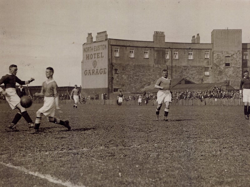 Fleetwood's town football team once played on a ground alongside the North Euston Hotel